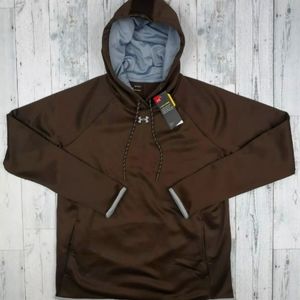 NEW! Under Armour Storm Women’s Large Fleece Hoodie Pullover Water Repellent NWT